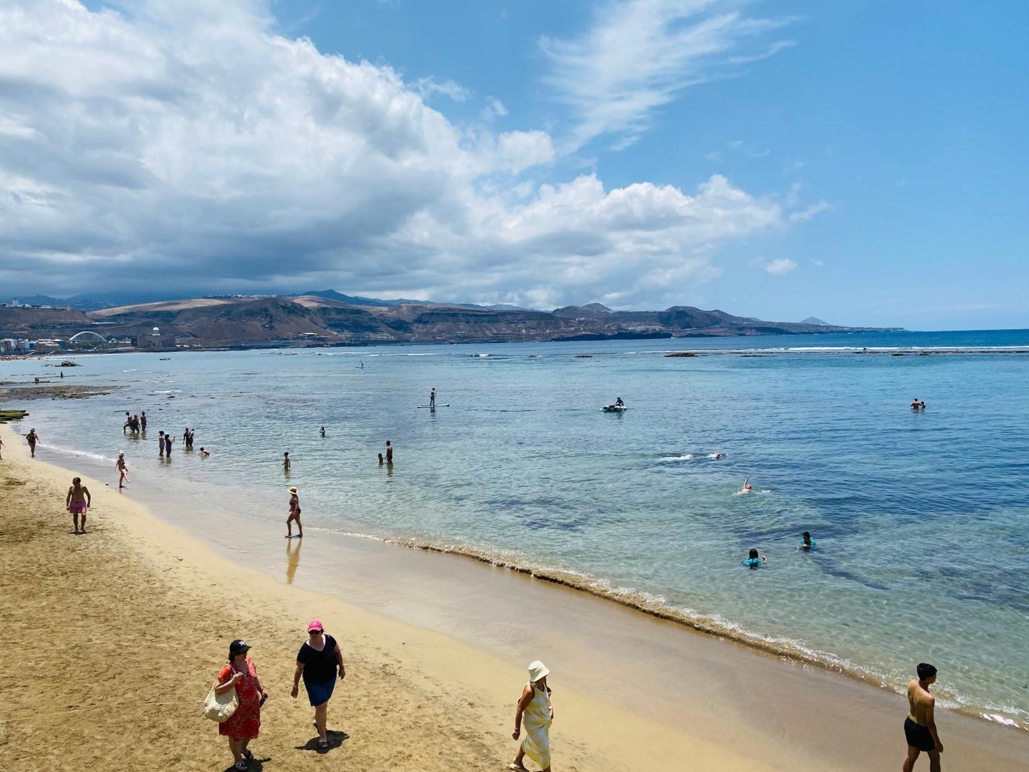 לאס פאלמס דה גראן קנאריה Studio In Las Canteras Beach מראה חיצוני תמונה