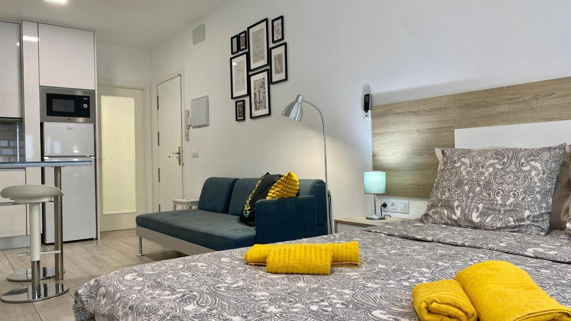 לאס פאלמס דה גראן קנאריה Studio In Las Canteras Beach מראה חיצוני תמונה